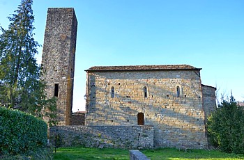FILATTIERA - Torre campanaria e Chiesa di San Giorgio