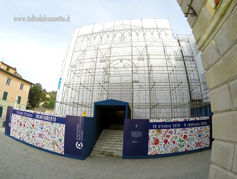 PIETRASANTA - Lavori di restauro sulla Chiesa di Sant'Agostino