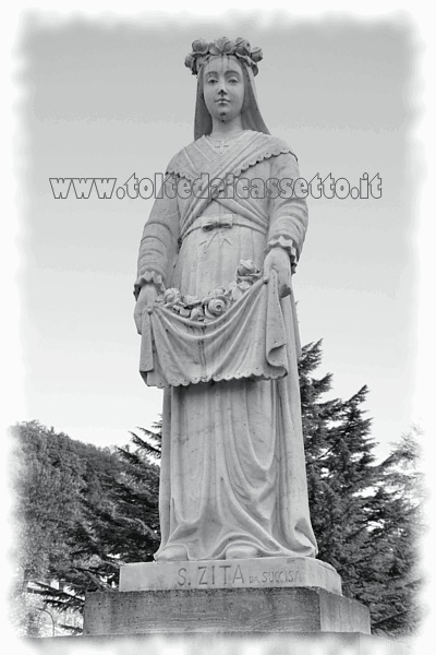 PONTREMOLI - La statua di Santa Zita da Succisa
