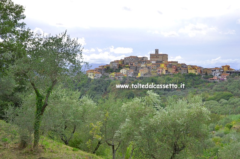 PONZANO SUPERIORE - Panorama dalla strada per Falcinello