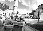 SERAVEZZA - La fontana di Piazza Carducci
