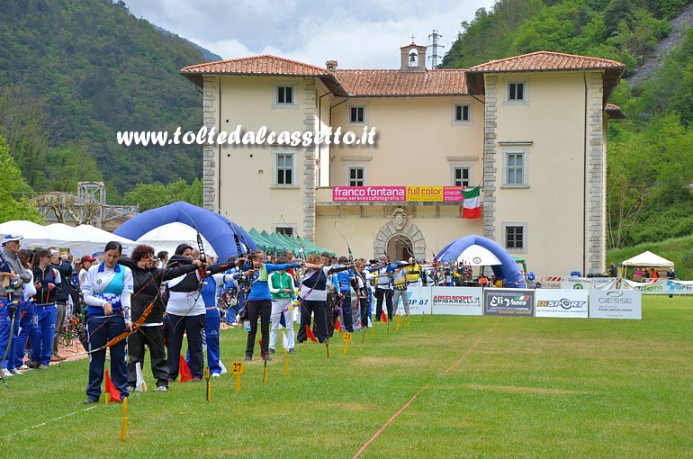 SERAVEZZA (Palazzo Mediceo) - Arcieri ai Campionati Italiani di Tiro con l'Arco 2016