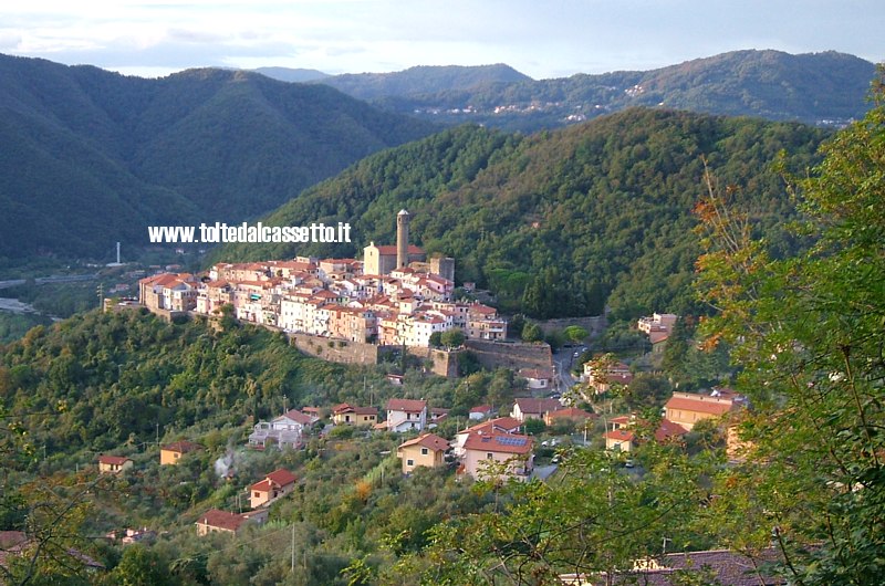 CAPRIGLIOLA (comune di Aulla) - Panorama al tramonto