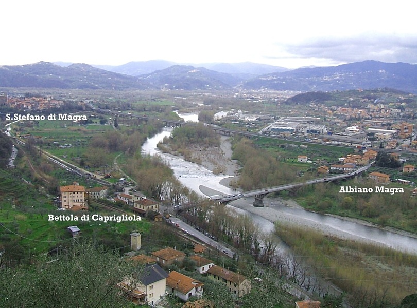 VIA FRANCIGENA - Il fondovalle di Caprigliola