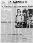 LA NAZIONEe del 14 giugno 1981 - Alfredo Rampi cade in un pozzo, vani i tentativi di salvarlo