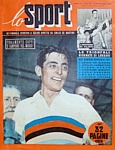 LO SPORT del 3 settembre 1953 - Copertina dedicata a Fausto Coppi, Campione del Mondo di ciclismo su strada