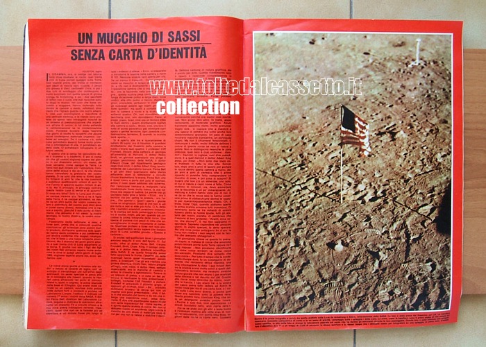 L'EUROPEO del 7 agosto 1969 - Speciale di Oriana Fallaci: "Di cosa è fatta la Luna - Un mucchio di sassi senza carta d'identità"