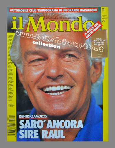 IL MONDO dell'1 giugno 1992 - A Rio de Janeiro la conferenza ONU su clima e ambiente. In copertina l'immagine di un sorridente Raul Gardini...