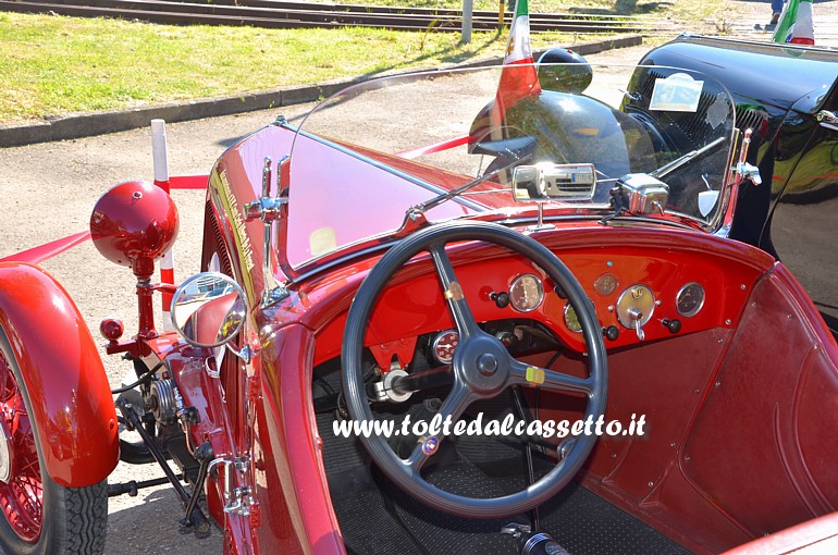 Posto guida e strumentazione di Fiat 508 Balilla Spider