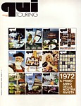 QUI TOURING del gennaio 1972 - Copertina dedicata al primo anno di vita della rivista