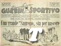 GUERIN SPORTIVO di martedì 16 marzo 1948 - Presentazione della Milano-Sanremo collegata al challenge Desgrange-Colombo