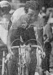 TOUR DE FRANCE 1985 - Bernard Hinault in azione durante la cronometro di Auphelle