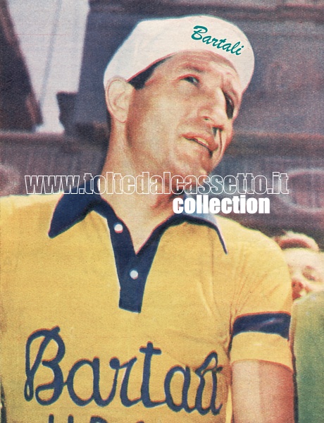 Ritratto a colori di GINO BARTALI