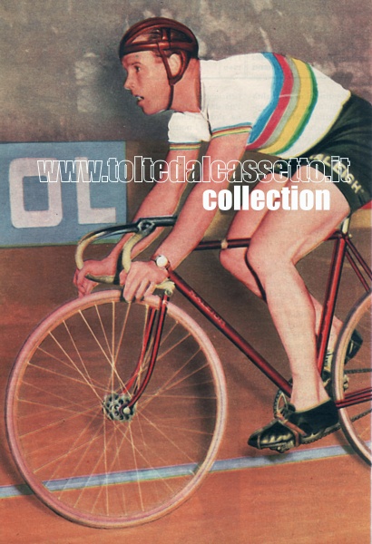 REGINALD HARRIS (Inghilterra) fu campione del mondo di velocit su pista negli anni 1945, 1950, 1951 e 1954