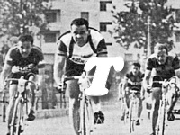 GIRO D'ITALIA 1952 - Il belga Rik Van Steenbergen vince in volata la tappa Roma-Napoli, precedendo Rossello e Benedetti