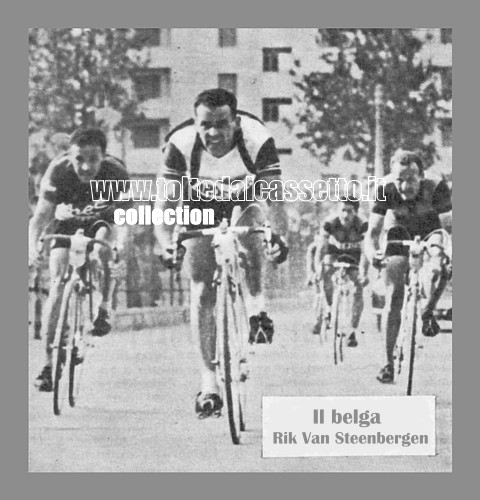 RIK VAN STEENBERGEN vince in volata la tappa Roma-Napoli del Giro d'Italia 1952, precedendo Rossello e Benedetti