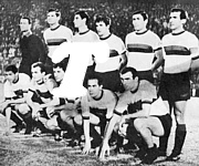 La formazione dell'Inter che sconfisse il Benfica nellla finale di Coppa Campioni 1965