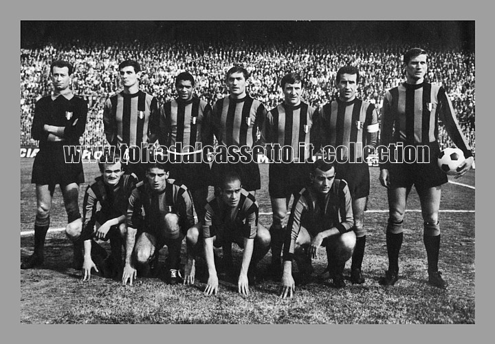 La formazione dell'Inter che ha vinto il campionato 1965-1966 (10 scudetto)