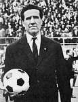 Helenio Herrera, uno dei principali artefici dei successi dell'Inter di Angelo Moratti