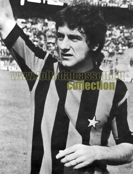 MARIO BERTINI, mediano e rigorista dell'Inter dal 1968 al 1977