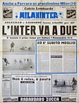 MILANINTER (Calcio Lombardo) del 25 gennaio 1960 - Inter e Milan vincono le sfide con Alessandria e Spal nel turno di campionato che vedrà la vittoria finale della Juventus MILANINTER (Calcio Lombardo) del 25 gennaio 1960 - Inter e Milan vincono le sfide con Alessandria e Spal nel turno di campionato che vedrà la vittoria finale della Juventus