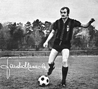 Fotografia con autografo di Sandro Mazzola