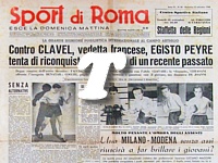 SPORT DI ROMA del 12 settembre 1948 - Riunione pugilistica internazionale al Campo Artiglio con Egisto Peyre protagonista