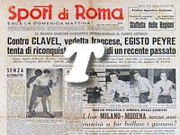 SPORT DI ROMA del 12 settembre 1948 - Riunione pugilistica internazionale al Campo Artiglio con Egisto Peyre protagonista